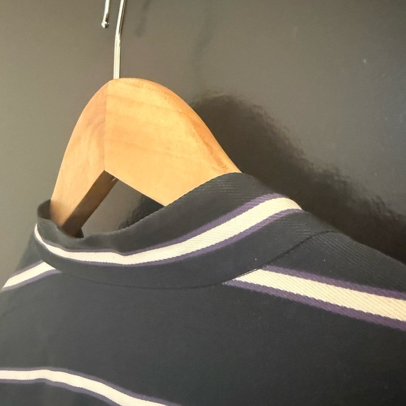 Equipment Femme “Raven Eclipse” S EUC worn twice Black/Purple front tie wrap - Picture 7 of 15